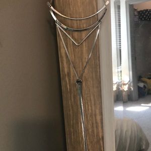 Free people layered necklace